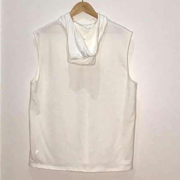 ZYIA Active White Fighter Women's Sleeveless Hoodie Size XXL - Picture 7 of 11